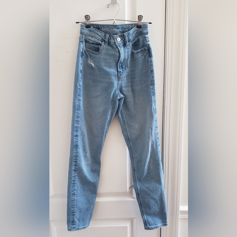 American Eagle Mom Jeans Size 00 Regular
